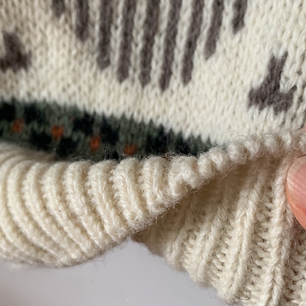 Xiuying 100% wool man sweater. - Picture 5 of 6